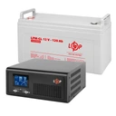 Комплект аварийного источника питания ибп + гелевый аккумулятор 430ва 300вт 1440втч