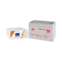 Комплект аварийного источника питания ибп + гелевый аккумулятор 1500ва 1050вт 1200втч