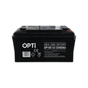 Аккумулятор opti 12v 65 ah agm, гель vrla, необслуживаемый, для плиты ибп, сильный