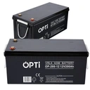 Необслуживаемый аккумулятор volt agm opti 12v 200ah для аварийного электропитания