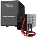 Джерело безперебійного живлення для насоса опалення печі green cell 12v 1000w/1500va постійна фаза