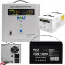 Аварійне джерело безперебійного живлення печі ups 2000e 1250w 12v 100ah agm