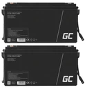 2 батареї зелених клітин agm 12v 65ah для човнів із сонячними панелями для інвалідних візків