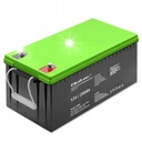 Гелевий акумулятор гелевий qoltec longlife professional 12v 200ah 12 років сонячний