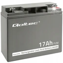 Agm vrla акумулятор qoltec longlife 12v 17ah необслуговуваний квадроцикл ups