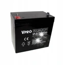 Аккумулятор agm 12v 55ah лодка солнечная тележка ибп светодиодный вольт polska vrla vpro