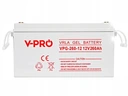 Гелевая батарея 12 в, 260 ач, лодка, кемпер, солнечный преобразователь, ибп vpro