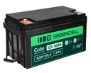 Зеленая аккумуляторная батарея agm 65ah, инвертор, инвертор, солнечные панели, преобразователь ибп