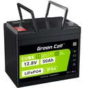Аккумулятор green cell cube lifepo4 50 ач, 12,8 в, 640 втч