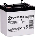 Батарея 12v 55ah живить powerbox agm vrla ups deep cycle