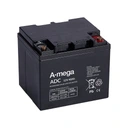 Agm акумулятор vrla a-mega adc 40-12 12v 40ah
