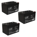 3 аккумулятора agm 12 в, 14 ач, мегабат (размер 10 ач, 12 ач, 15 ач), автомобили, ибп, велосипед