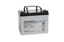 Аккумулятор technocell agm tcl 33-12 (12 в 33 ач) для систем аварийного электроснабжения