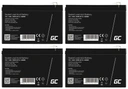 4x agm green cell 12v/24v/36v/48v 14ah необслуговуваний автомобільний велосипед ups сонячні панелі