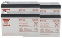 Apcrbc49 rbc 49 #49 аккумуляторная батарея yuasa ups apc 4x np7-12l 12v 7 ah