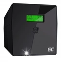 Источник бесперебойного питания ups green cell 1000w/700w 2x 7ah бытовая техника rtv печь синус