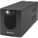 Источник бесперебойного питания ups qoltec 1500w/900w 2x 9ah зарядное устройство для компьютерного роутера