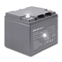 Аккумулятор agm qoltec longlife 12 в 45 ач для лодок на солнечных батареях для инвалидных колясок