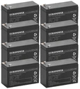 Батареи tbc98, комплект батарей для ибп apc eaton powerwalker 8x ev 9-12
