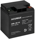 Аккумуляторная батарея agm vrla acumax aml 12 v 28 ah пульт управления пожарной защитой