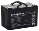 Аккумуляторная батарея vlra agm europower ups 12v 88ah ups12-90 12-90 12 v