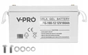 Аккумулятор volt polska gel vpro солнечный 12 в 160 ач