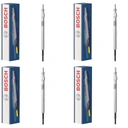 0 250 - Свічки розжарювання bosch volvo s40 ii s60 ii s80 ii v40 v50 v60 i ii v70 iii