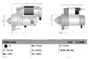 Стартер dsn1398 denso honda jazz ii