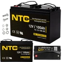 Преміум гелевий акумулятор 100-12 ntc 12v 100ah