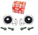 17978-SET-MS - Сайлентблоки передні задні 2шт bmw 3 e46 комплект + гвинти