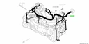 24020ad891 жгут проводов двигателя subaru oe impreza sti 2008+/n14