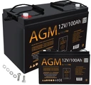 Agm аккумулятор для аварийного электропитания ибп 12в 100ач