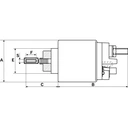 Соленоїд стартера 337241