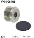 Генератор vkm 06406 skf - обгонная муфта