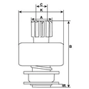 Вантаж 235861 муфта одностороння, стартер