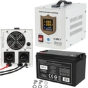 Аварійне джерело живлення ups печі аварійне джерело живлення co 800 12v + 100ah agm