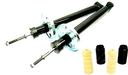 11-0203 - 2x задние резиновые амортизаторы vw passat b3 b4 + универсал ##
