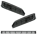 KS-01-14-01 KR-01-14-02-R-Z - Audi a8 d4 lift 14-17r крышка бампера в сборе решетка