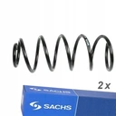 997 813 - Пружины подвески 2 шт. sachs для vw bora 1.9 tdi