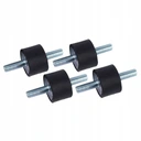 4 гумові антивібраційні амортизатори