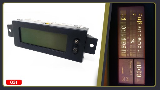 031 Opel Astra G 2 MID дисплей, компьютер GPS