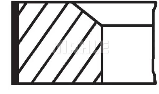 037 RS 00148 0N0 - 037RS001480N0/MAH ПОРШНЕВІ КІЛЬЦЯ