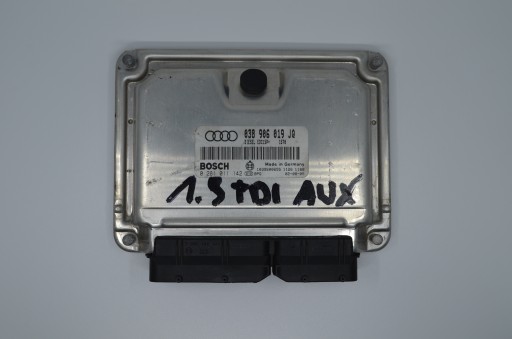 0281011142 - 038906019JQ Комп'ютер AUDI A4 B6 1.9 TDI IMMO OFF