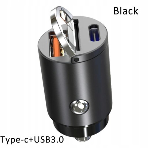 1 шт мини стелс автомобильный адаптер USB быстрое зарядное устройство