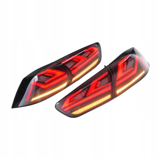 1 пара динамічних послідовних світлодіодних задніх ліхтарів