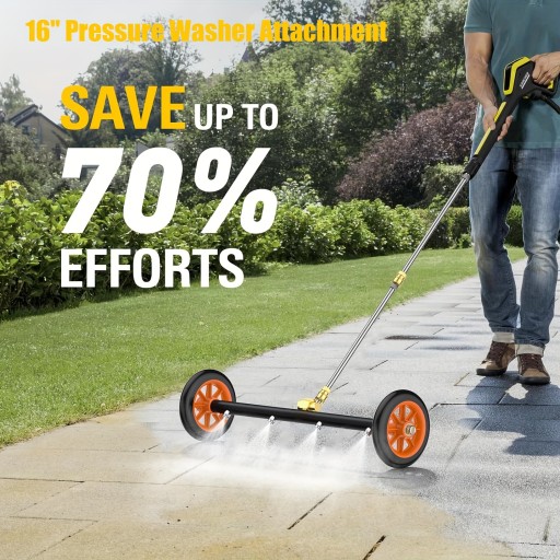 1 шт. шасі 2 в 1, 4 насадки, щітка для мийки під тиском