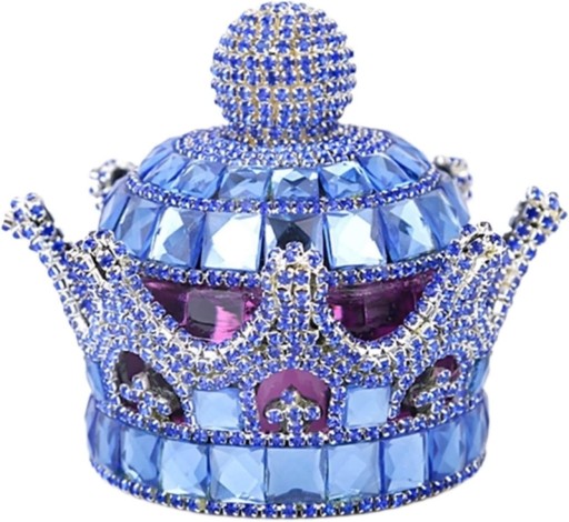 1 шт. 6 кольорів Кристал Корона прикраси прикраси