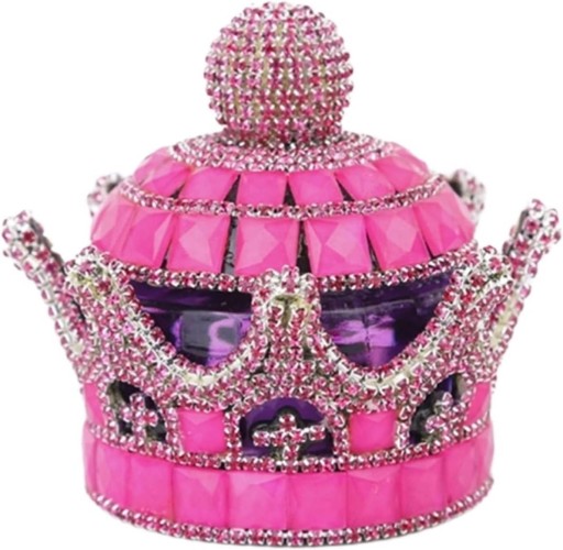 1 шт. 6 кольорів Кристал Корона прикраси прикраси