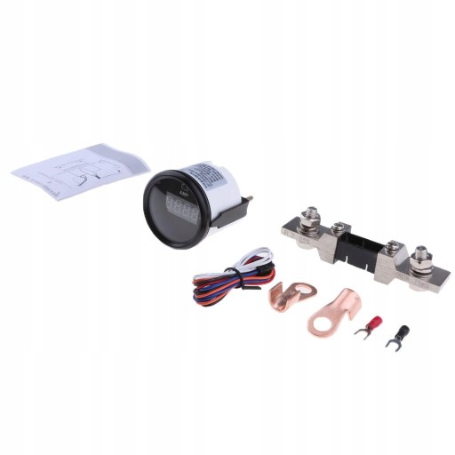 260426 - 1 шт. лодка мотоцикл водонепроницаемый амперметр 12