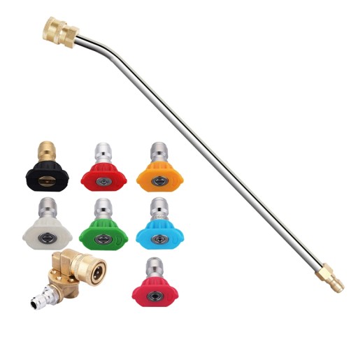 1 набор мощных распылительных насадок для мойки